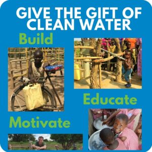 Give the gift of water poster